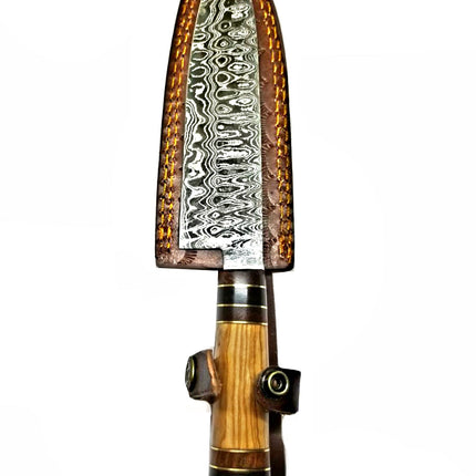 Damasucs Santoku knife/ Kitchen Knife / 302