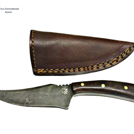 Damascus Hunting Knife, Sharp Finger TD-212