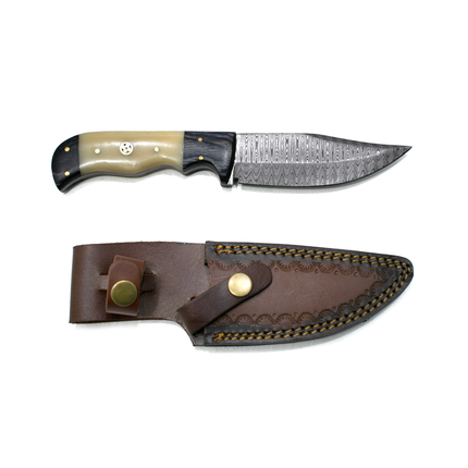 Damascus Steel Hunting Knife TD-170