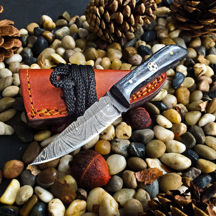 Hand forged Damascus Knife Neck Knife TD-233