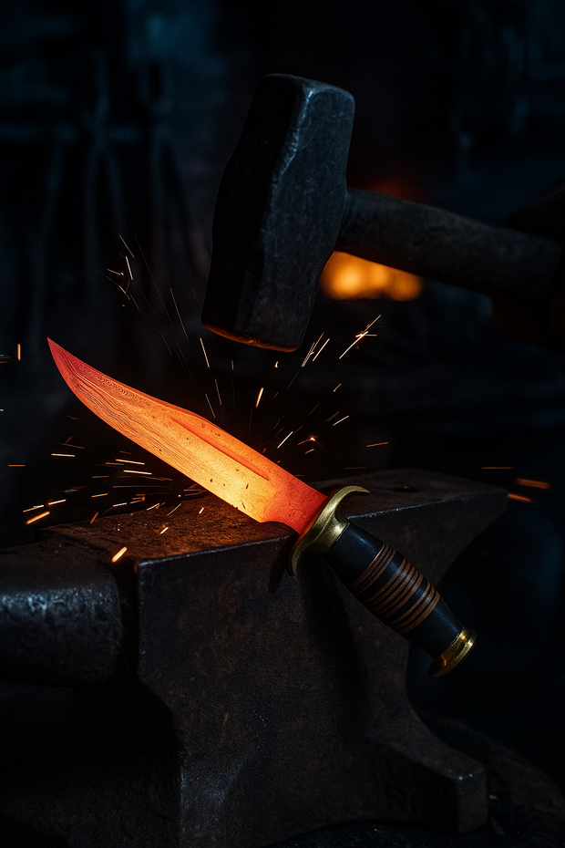 <h1>Hand-<span style="text-decoration:underline">Forged </span></h1>