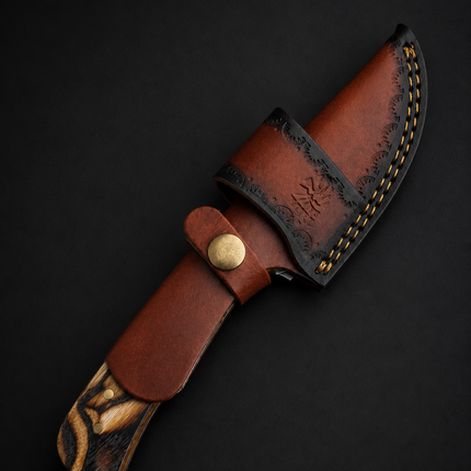 Copper Canyon Damascus Hunter TK-521