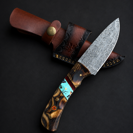 Copper Canyon Damascus Hunter TK-521