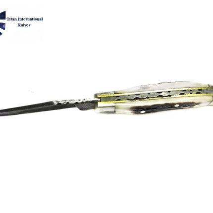Damascus Toothpick Style Blade TF-11