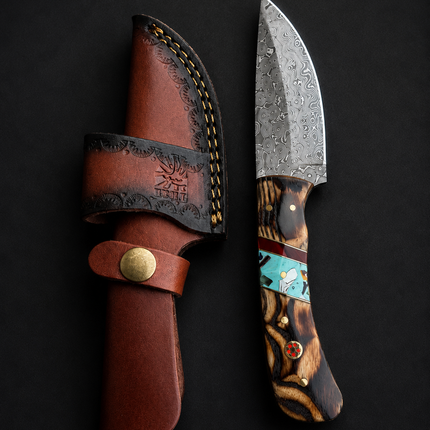 Copper Canyon Damascus Hunter TK-521