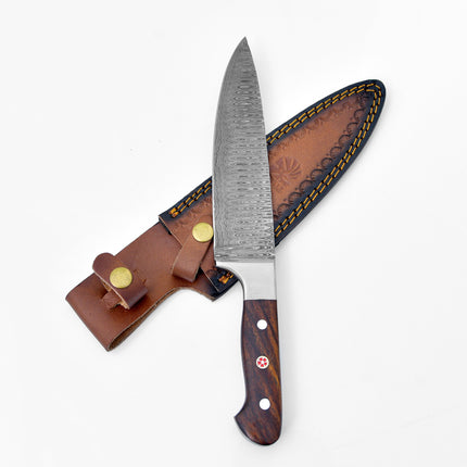 Damascus Kitchen Knife TD-211
