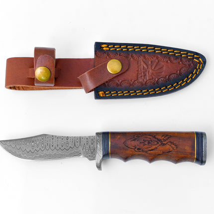 Grizzly Timberline Damascus Knife Damascus Knife TK-099  (Compact)