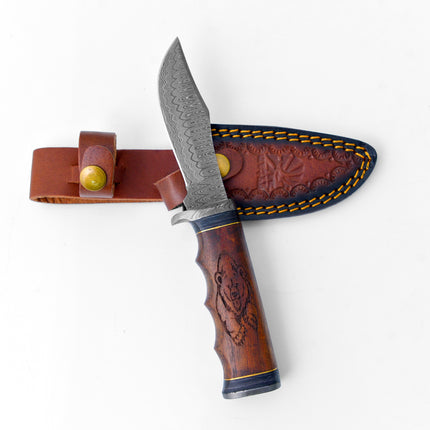 Grizzly Timberline Damascus Knife Damascus Knife TK-099  (Compact)