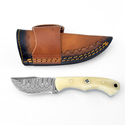Arctic EDC Damascus Knife TK-128