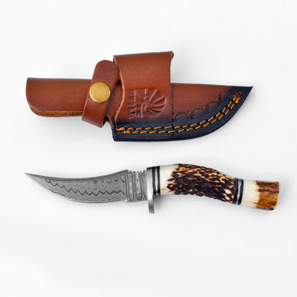 Deer Horn Trailblazer Damascus TK-115 (1)