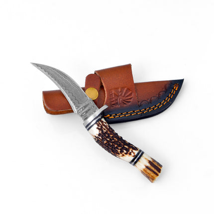 Deer Horn Trailblazer Damascus TK-115 (1)