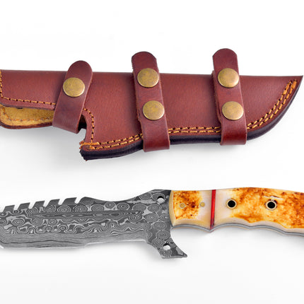 Flamed Vanguard Damascus Tracker Edition TK-109