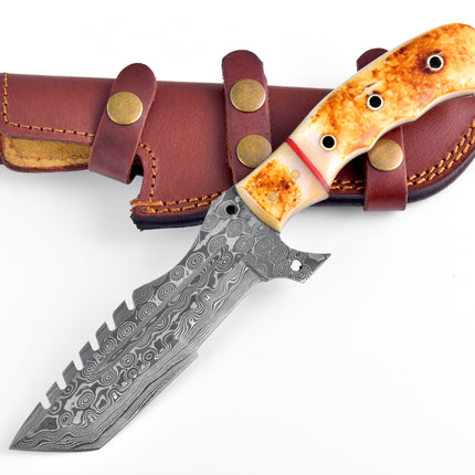 Flamed Vanguard Damascus Tracker Edition TK-109