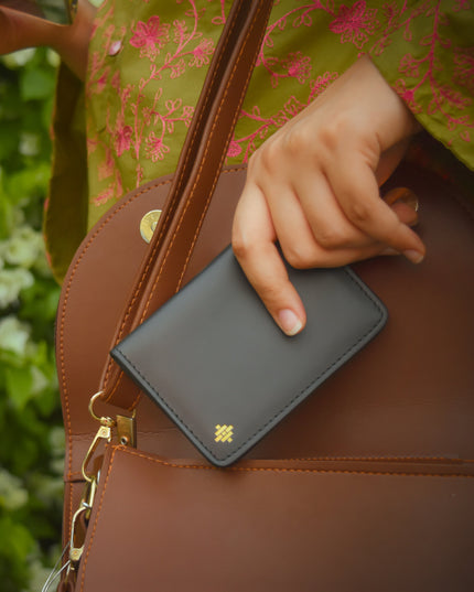 Slim Sleeved Leather Wallets