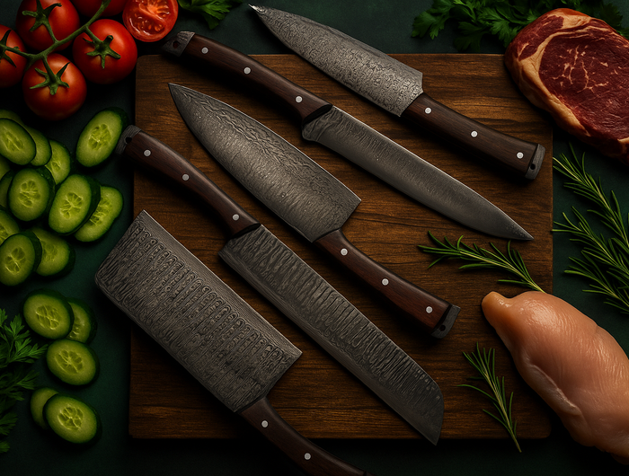 <h2><span style="text-decoration:underline">Kitchen</span> Knives</h2>