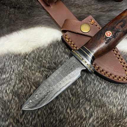 Eldertree Hunter's  Knife TK-097  (Compact)