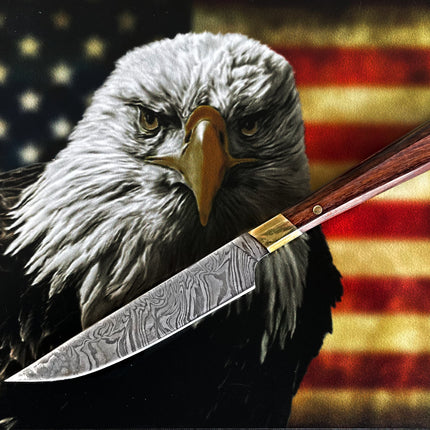 Damascus Steel Steak Knife (Steak Knife)