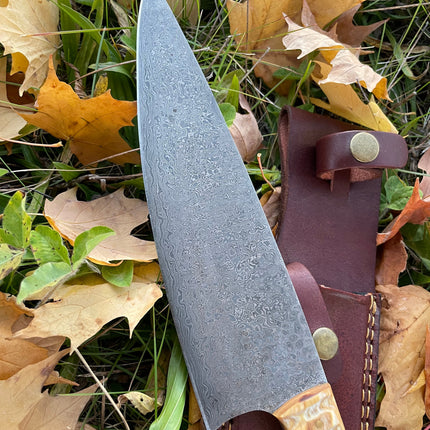 Damascus Steel Custom Cheff Knife TK-043