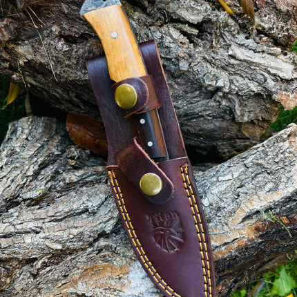 Damascus Steel Guthook Skinning TK-056 (1)
