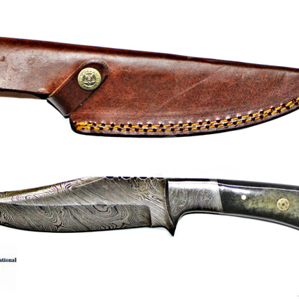 Hand Forged Damascus Knife, HUNTING KNIFE TD-193