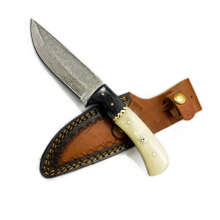 DAMASCUS STEEL HUNTING KNIFE TD-172