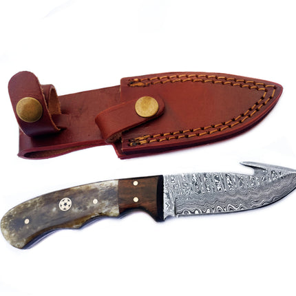 Damascus Knife Compact Utility Knife TD-176B