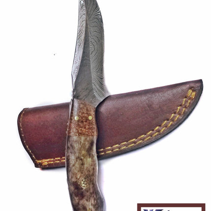 Damascus Skinning Knife TD-171