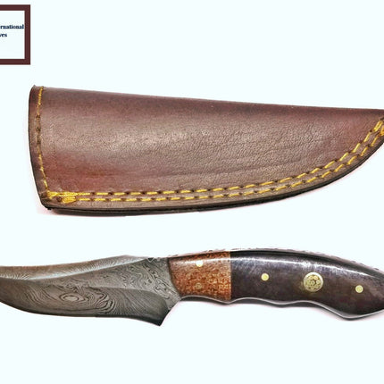 Damascus Skinning Knife TD-171