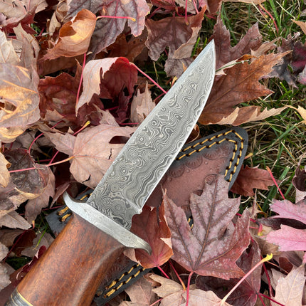 Ironwood Stalker TK-214 Damascus steel knife