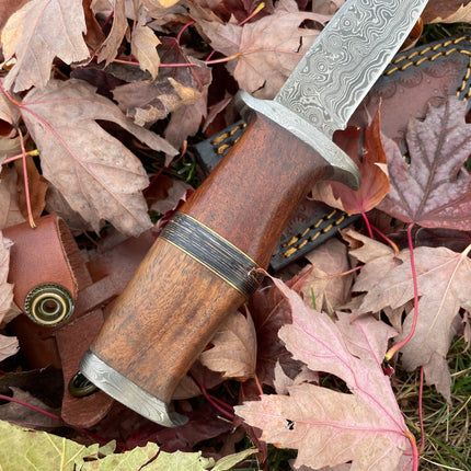 Ironwood Stalker TK-214 Damascus steel knife