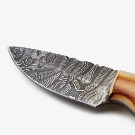 Damascus Blaze Neck Knife - TD-200