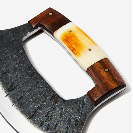 Custom Hand Forged Alaskan ULU Knife TC-37