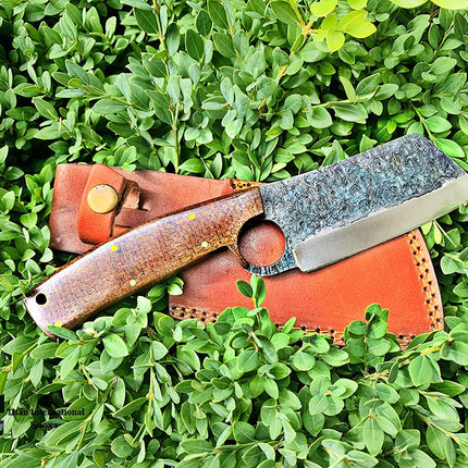 Hand Forged Clever Style Carbon Blade TC-006