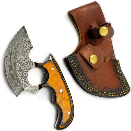 Custom Alaskan Ulu style blade, perfect for outdoors and indoor use TD-315