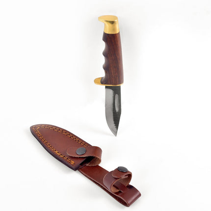 Handmade Carbon Steel Utility/Camping Knife Nomad's Companion TC-101