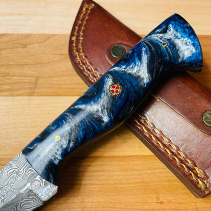 Damascus Utility Tanto blade - TK-081