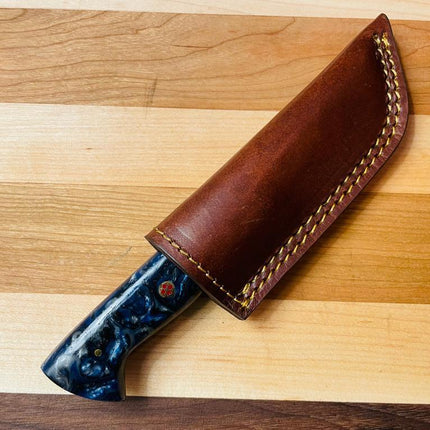 Damascus Utility Tanto blade - TK-081