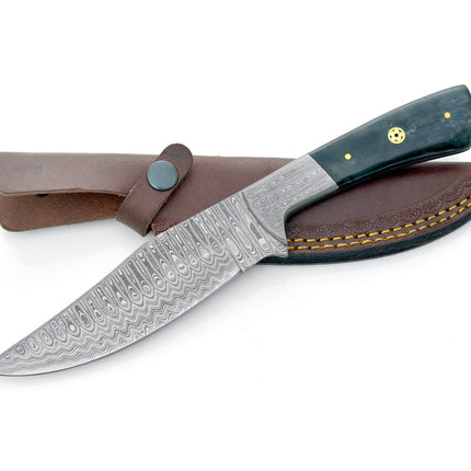 Hand Forged Damascus Knife, HUNTING KNIFE TD-193