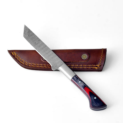 Ethereal Tanto Slim Design Blade /TANTO POINT/ EDC/ Diamond Wood TK-088