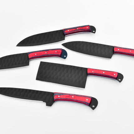5-Piece  Knife Set / With Leather carry Bag - TK-089