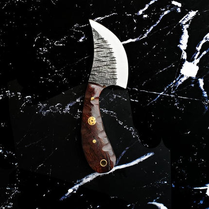 Brisk skin- Custom/ Hand forged/ Ulu inspired blade/ EDC